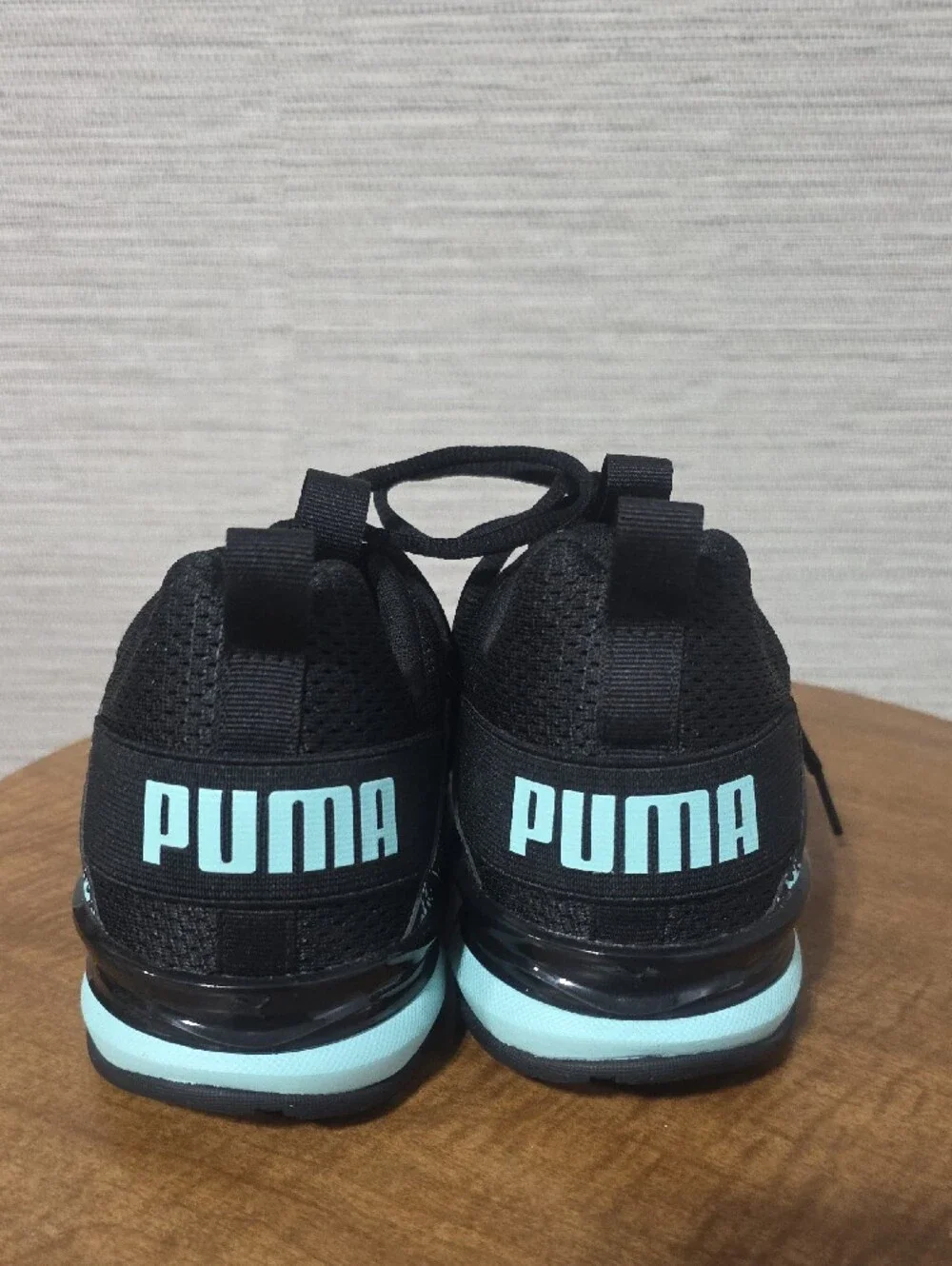 Puma Black & Aqua Women's Athletic Sneakers